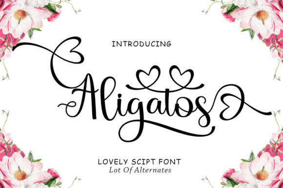 Aligatos: A Fresh Script Font for Campaign Headlines & Brand Moments