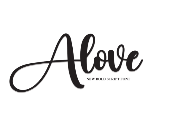 Alove: A Versatile Script Font for Web Design and Branding