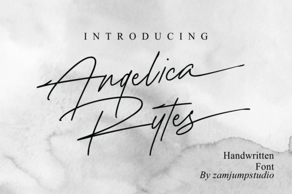 Angelica Rytes: A Romantic Script Font for Web Design