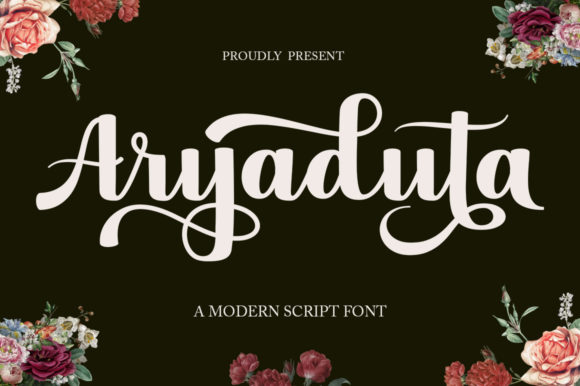 Aryaduta: A Romantic Script Font That Elevates Digital Branding