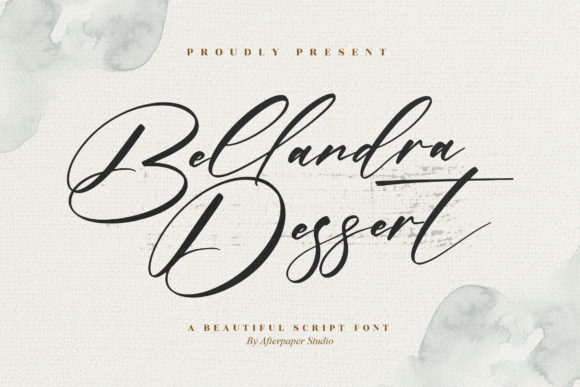 Bellandra Dessert: A Handwritten Font That Elevates Digital Branding