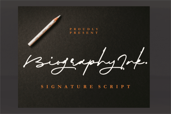 Biography Ink: The Script Font That Elevates Brand Storytelling