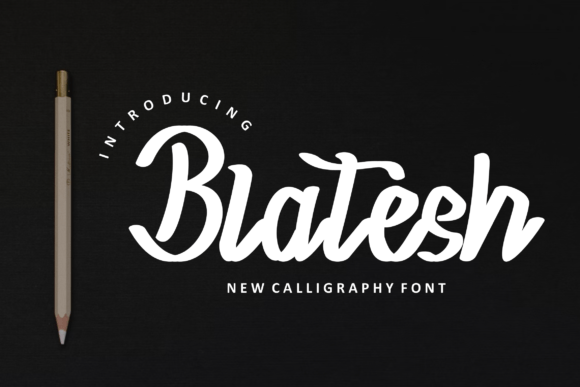 Blatesh: A Font That Elevates Campaigns with Elegance and Versatility