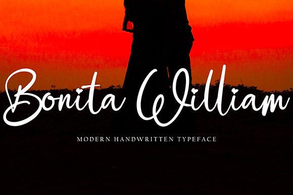 Bonita William: A Script Font for Campaign Creativity