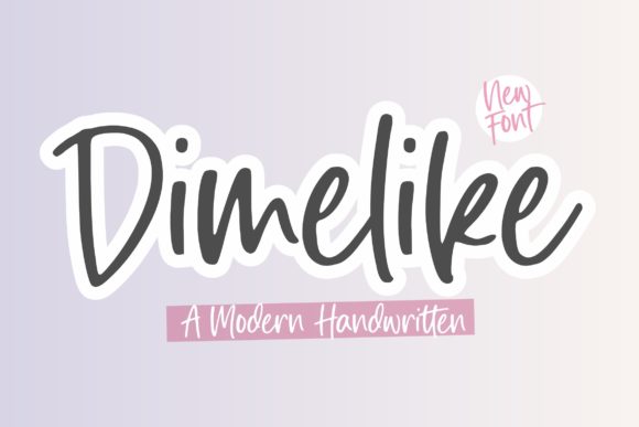 Dimelike: A Premium Script Font That Elevates Brand Voice