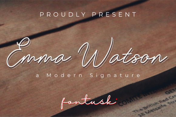 Emma Watson Font: A Handwritten Touch That Elevates Real Small Business Brands