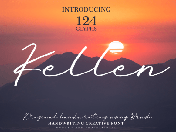 Kellen Handwritten Font: A Polished Touch for Small Business Branding