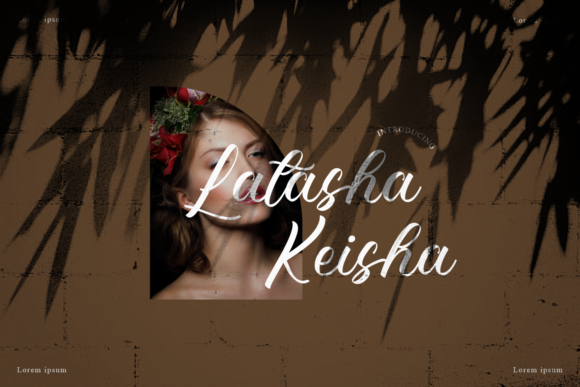 Latasha Keisha: A Script Font That Makes Your Brand Feel Thoughtful & True