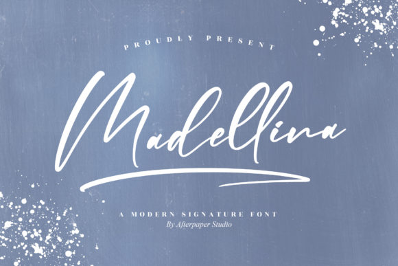 Madellina: A Refined Script Font for Digital Brand Elegance