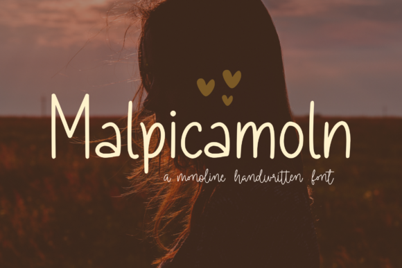 Malpicamoln: The Handwritten Font That Makes Your Campaign Feel Human