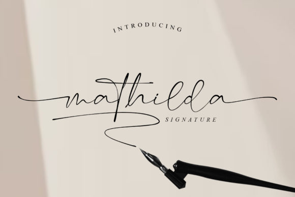 Mathilda Signature: A Handwritten Font That Makes Your Campaign Feel Human