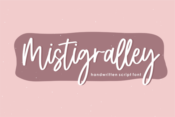 Mistigralley: A Thoughtful Script Font for Real Branding Work