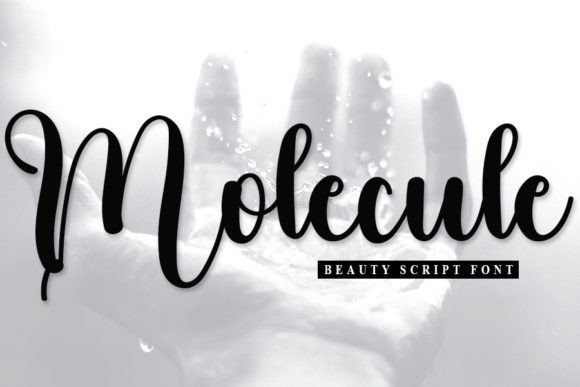 Molecule: A Handwritten Font for Editorial Design