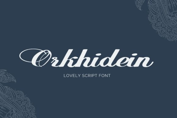 Orkhidein: A Script Font That Breathes Quiet Confidence
