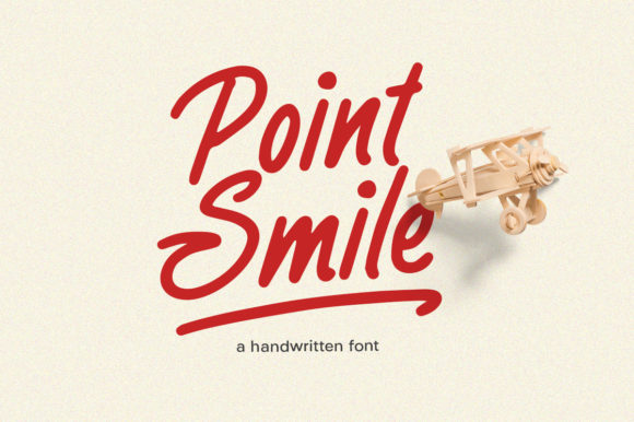 Point Smile: A Vintage Script Font for Handmade Labels & Invitations