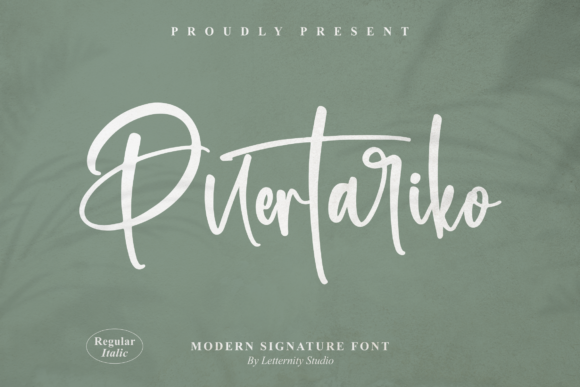 Puertariko: A Handwritten Font That Elevates Digital Branding