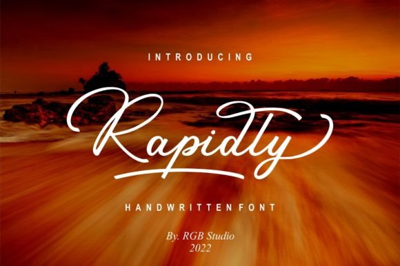 Rapidly: The Perfect Script Font for Crafters and Product Creators