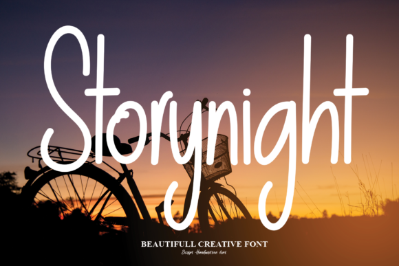 Storynight: A Handwritten Font That Feels Like a Quiet Conversation