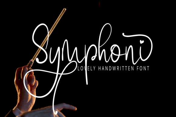 Symphoni: A Handwritten Font That Feels Like a Thoughtful Design Choice