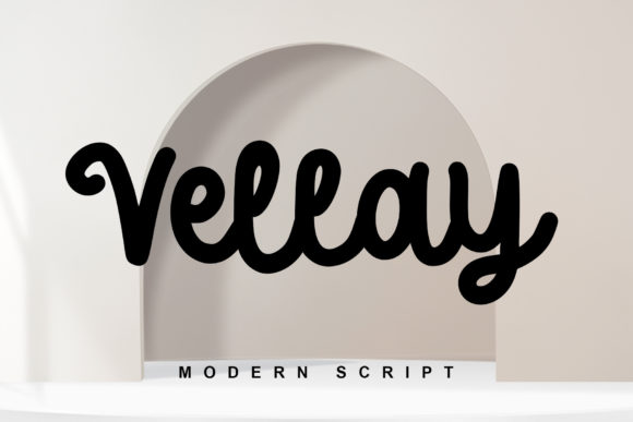Vellay: A Delicate Script Font That Builds Trust for Small Businesses