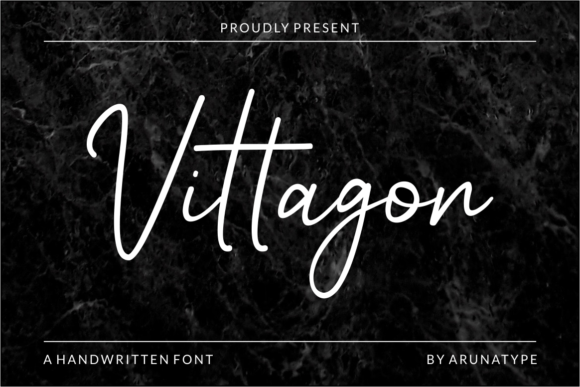 Vittagon: A Timeless Handwritten Font for Personalized Branding